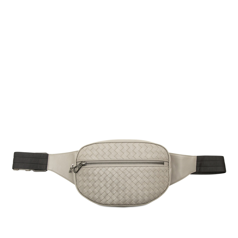 Pre-Loved Bottega Veneta Nappa Intrecciato Belt Bag